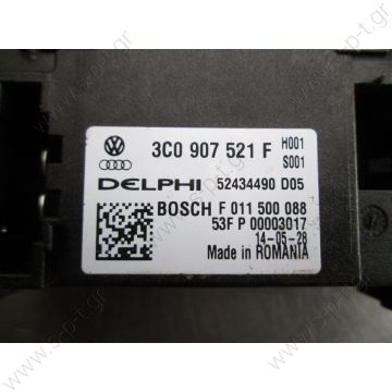3C0907521F   ΑΝΤΙΣΤΑΣΗ ΚΑΛΟΡΙΦΕΡ   ΑΝΤΙΣΤΑΣΗ ΚΑΛΟΡΙΦΕΡ 3C0907521F SKODA OCTAVIA 5 2004 - 2008  AUDI Q3 - NEW A/C HEATER BLOWER FAN RESISTOR SPEED CONTROLLER 3C0907521F  Blower Motor Resistor Regulator 3C0907521F OEM Audi Q7 Typ 4L 2007-15 - 