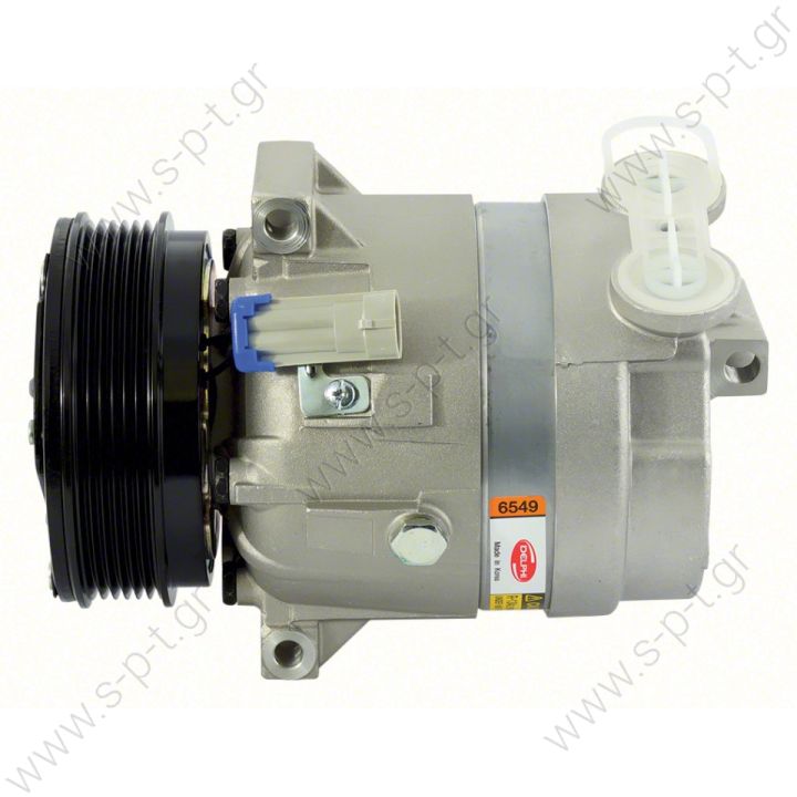68294 (67294)  ΣΥΜΠΙΕΣΤΗΣ OPEL  OPEL - OMEGA B (2.0,2.2) Compressor - HARRISON MODE V5 DIAMETER WHEELS - 119MM NUMBER PK - 6 COMPRESSOR NEW MODEL Additional Information No Original 1135322/1854104/93176870,  