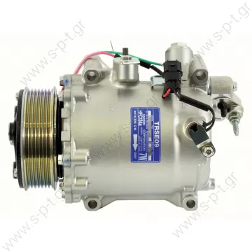 ΣΥΜΠΙΕΣΤΗΣ HONDA CRV 2.4 (2006)  COMPRESSOR, HONDA CRV (RE) 02/07-11/12 4 CYL 2.4I, SANDEN TRSE09A 37533 106MM 7PV Περιγραφή SANDEN TRSE09  ΚΩΔΙΚΟΙ ΓΝΗΣΙΟΥ ΑΝΤΑΛΛΑΚΤΙΚΟΥ = 38800-RZY-A010, 38810-RZY-A01  SANDEN = 3753 - 