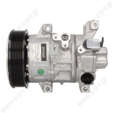 NRF 32645, ΣΥΜΠΙΕΣΤΗΣ TOYOTA AVENSIS DENSO 5SE12C          Compressor, air conditioning TOYOTA AVENSIS Estate 	2003-... AVENSIS Saloon 	2003-... AVENSIS 	2003-... - 
