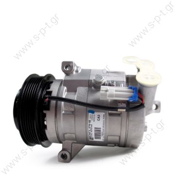 13262843   ΚΟΜΠΡΕΣΕΡ A/C OPEL   ASTRA J INSIGNIA   INSIGNIA OPEL ASTRA J 1,6   DELPHI, GM / HARRISON  6854113  OPEL Insignia 1.6, 1.8   Delphi-Harrison CVC / CSP17  CHEVROLET, OPEL (22820729)   GM 13262843  GM 3220076, AC Delco  15-22184, 1522184 - 