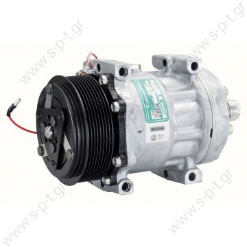 40405099  ΣΥΜΠΙΕΣΤΗΣ  IVECO Tector COMPRESSOR, SANDEN SD7H15 8124A, 12V 119MM 8PV R134A REAR TUBE-O, DIRECT MOUNT, STEEL ARMATURE NCSU 40405099  ΣΥΜΠΙΕΣΤΗΣ  IVECO Tector COMPRESSOR, SANDEN SD7H15 8124A, 12V 119MM 8PV R134A REAR TUBE-O, DIRECT MOUNT, STEEL ARMATURE NCSU