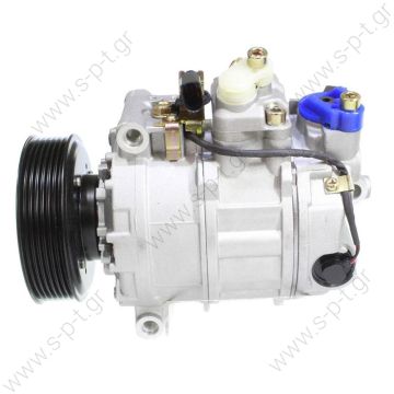 DCP32031, DENSO ΚΟΜΠΡΕΣΕΡ A/C VAG  PORSCHE CAYENNE 955   ΣΥΜΠΙΕΣΤΗΣ VW PASSAT,TOUAREG  PORSCHE	Cayenne (955) (02)	3.2	2003	2010   98720 COMPRESSOR NEW OEM  AUDI Q7	2006-... VOLKSWAGEN TOUAREG	2002-2010  DCP32031   3B0820803C, 95512601100 - 