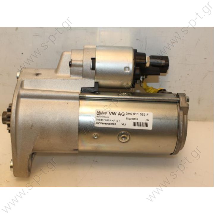 2H0911023F 2H0911023A ΜΙΖΑ VALEO ΚΑΙΝΟΥΡΓΙΑ   TS22ER13  12V 2.2 KW  12 ΔΟΝΤΙΑ  ΜΙΖΑ ΚΑΙΝΟΥΡΓΙΑ ΓΙΑ VOLKSWAGEN CRAFTER  30-35	2.0 TDI	2011-  DIESEL  2000 CC   VOLKSWAGEN	AMAROK   (2HA, 2HB, S1B, S6B, S7A, S7B)	2.0 BiTDI	2010-
