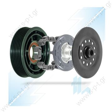 ΤΡΟΧΑΛΙΑ  ΣΥΜΠΙΕΣΤΗ  A/C Compressor Clutch Kit, DENSO 6SEU14C, 6PK (PV6), 120,00/125,00 mm, TOYOTA COROLLA Verso (ZER_, ZZE_, R1_) TOYOTA	AURIS (NRE15_, ZZE15_, ADE15_, ZRE15_, NDE15_)   TOYOTA	VERSO (_AUR2_, _ZGR2_ - 