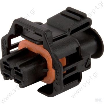 1928403874 BOSCH   ΦΙΣΑ   Plug housing 2P. Fem. Bosch OE Diesel Fuel Injector Plug Connector Kit 1928403874 1928403874 BOSCH   ΦΙΣΑ   Plug housing 2P. Fem. Bosch OE Diesel Fuel Injector Plug Connector Kit 1928403874