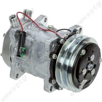 4663  ΣΥΜΠΙΕΣΤΗΣ SANDEN SD7H15 132A2  12V V-OR  NEW Original Sanden Compressor 4663 (1101232) COMPRESSOR - SANDEN 4627, 4663, 9515   Sanden Model/s #: 4446, 4663, 7409, 7621, 102304, 194663, 7419, 1027U2 - 
