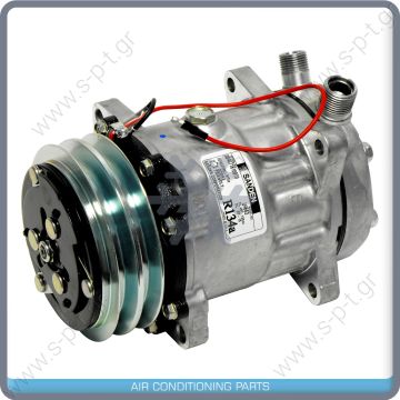 4663  ΣΥΜΠΙΕΣΤΗΣ SANDEN SD7H15 132A2  12V V-OR  NEW Original Sanden Compressor 4663 (1101232) COMPRESSOR - SANDEN 4627, 4663, 9515   Sanden Model/s #: 4446, 4663, 7409, 7621, 102304, 194663, 7419, 1027U2 - 