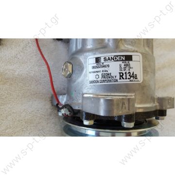 4663  ΣΥΜΠΙΕΣΤΗΣ SANDEN SD7H15 132A2  12V V-OR  NEW Original Sanden Compressor 4663 (1101232) COMPRESSOR - SANDEN 4627, 4663, 9515   Sanden Model/s #: 4446, 4663, 7409, 7621, 102304, 194663, 7419, 1027U2 - 