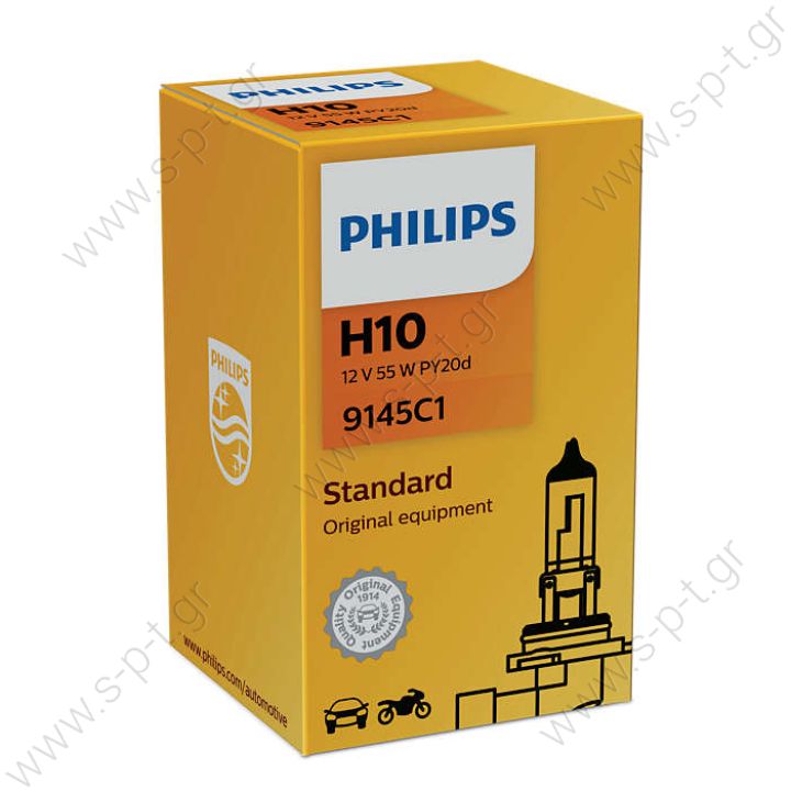 9145C1    PHILIPS ΛΑΜΠΑ Η10 12V OPEL ΓΙΑ ΠΡΟΒΟΛΑΚΙΑ           ΛΑΜΠΑ Η10 12V 42W   9145C1 Philips standard lamps