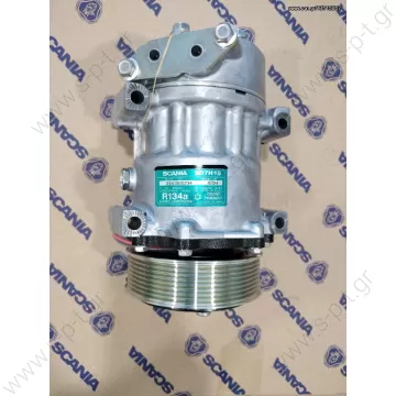 40450078 ΣΥΜΠΙΕΣΤΗΣ AIRCONDITION    SCANIA TRUCK 4     SCANIA 144 OE: 10575186 - 1376968 - 1376998 - 1412263 - 1888034 - 575186 - 6024 - 7980 - 8067   Application Year 114 - 12405 96-> 14411 95-> 16405 00-> Serie P/G/R/T03 04-> - 