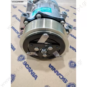 40450078 ΣΥΜΠΙΕΣΤΗΣ AIRCONDITION    SCANIA TRUCK 4     SCANIA 144 OE: 10575186 - 1376968 - 1376998 - 1412263 - 1888034 - 575186 - 6024 - 7980 - 8067   Application Year 114 - 12405 96-> 14411 95-> 16405 00-> Serie P/G/R/T03 04-> - 