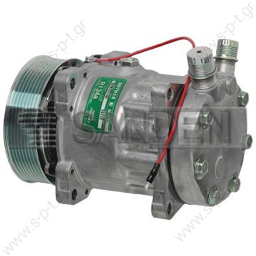 8230  ΣΥΜΠΙΕΣΤΗΣ SANDEN SD7H15 119PV8 12V V-OR     KOMPRESOR SD7H15 MODEL - SD8230 PULLEY - 119MM BELT - 8PK C - 