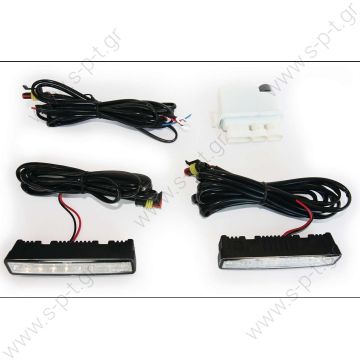 ΦΩΤΑ ΗΜΕΡΑΣ PHILIPS 12V 6W DayLight 9 LED  DayLight 9 LED Daytime running lights 12831WLEDX1 | Philips - 