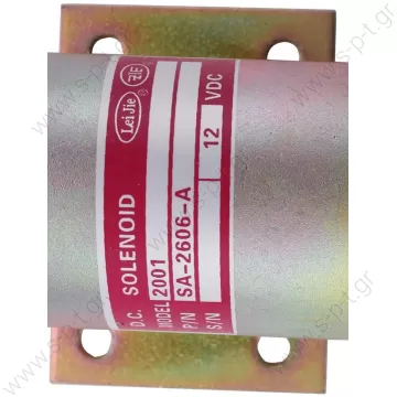 SA-2606-A 12V  CARGO  ΗΛΕΚΤΡΙΚΟ  ΣΒΗΣΤΗΡΙ   CARGO  SOLENOID SHUTDOWN 12V 24v SA 2606 Fuel Shutdown Shut off Stop Solenoid Valve F Mitsubishi Mixer - 