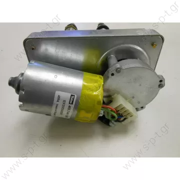SWF VALEO ITT 105.318  ΜΟΤΕΡ ΚΑΘΑΡΙΣΤΗΡΑ   CATERPILAL JCP SWF Valeo 107859     24V DC SWF VALEO ITT 105.318 parallel windscreen wiper system with wiper motor 24V DC. Parking position left (given in relation to drive shaft  - 