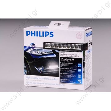 ΦΩΤΑ ΗΜΕΡΑΣ PHILIPS 12V 6W DayLight 9 LED  DayLight 9 LED Daytime running lights 12831WLEDX1 | Philips - 