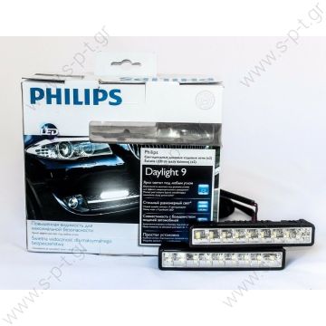 ΦΩΤΑ ΗΜΕΡΑΣ PHILIPS 12V 6W DayLight 9 LED  DayLight 9 LED Daytime running lights 12831WLEDX1 | Philips - 
