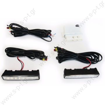 ΦΩΤΑ ΗΜΕΡΑΣ PHILIPS 12V 6W DayLight 9 LED  DayLight 9 LED Daytime running lights 12831WLEDX1 | Philips - 