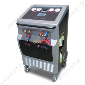 ECK Twin 1234YF and R134a  Ecotechnics ECK Twin 1234YF & R134a Fully automatic Dual-Gas station for recovering, recycling, and recharging R134a and HFO1234yf refrigerants - 