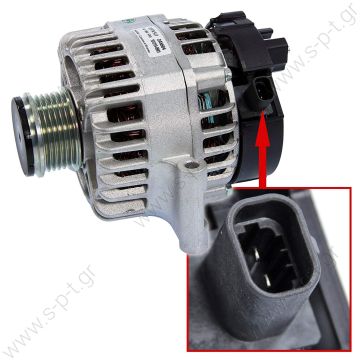 DENSO DAN584   ΔΥΝΑΜΟ   OPEL CORSA 13256932 DENSO 105 ΑΜΠΕΡ 1.3 CDTI ΔΥΝΑΜΟ Z13DT Z13DTJ Z13DTH MS1012100961 ΕΝΑΛΛΑΚΤΗΣ 105A OPEL CORSA C, D 1.3 CDTI, ASTRA H, AGILA   SUZUKI SPLASH SWIFT Z13DTJ DIESEL   - 
