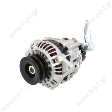 MD306649   MITSUBISHI  ΔΥΝΑΜΟ  12V 75A ΜΕ ΔΙΠΛΗ ΤΡΟΧΑΛΙΑ ΜΙΤSUBISHI L300     L200 2.5 T.D Δυναμό    A3T15099   Mitsubishi L200 diesel 90amp  Mitsubishi L200 K74 4D56 8V 2.5 TD 1997-2005 MD306649 - 