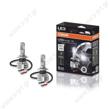 67210CW – OSRAM, Σετ Λάμπες Led 12-24V H7 6000K (Σετ των 2) OSRAM LEDriving HL (Next Generation) LED H7 (Twin) - 