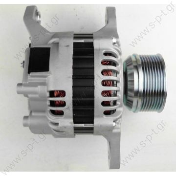 A004TR5391   MITSUBISHI    ΔΥΝΑΜΟ  VOLVO    28 V  110 A  8PV     5001867214 5001868213  7711497533 8200795452   Renault Magnum E.Tech Kerax 440 460 480 500 520 DXi13 John Deere   Volvo Renault John Deere, OEM: A4TR5591, Bosch No: 0986049350 - 