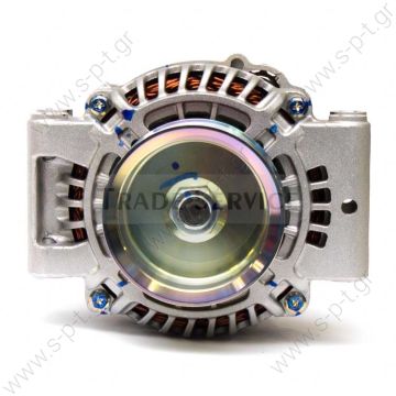 A4TR5691 MITSUBISHI  ΔΥΝΑΜΟ SCANIA   24V, 100A  Α004TR5691   SCANIA P,G,R,T ΔΥΝΑΜΟ  24v 100A 2004-on    MITSUBISHI	A4TR5691, A004TR5691 SCANIA	2395908, 1884268 - 