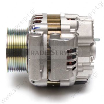 A4TR5691 MITSUBISHI  ΔΥΝΑΜΟ SCANIA   24V, 100A  Α004TR5691   SCANIA P,G,R,T ΔΥΝΑΜΟ  24v 100A 2004-on    MITSUBISHI	A4TR5691, A004TR5691 SCANIA	2395908, 1884268 - 