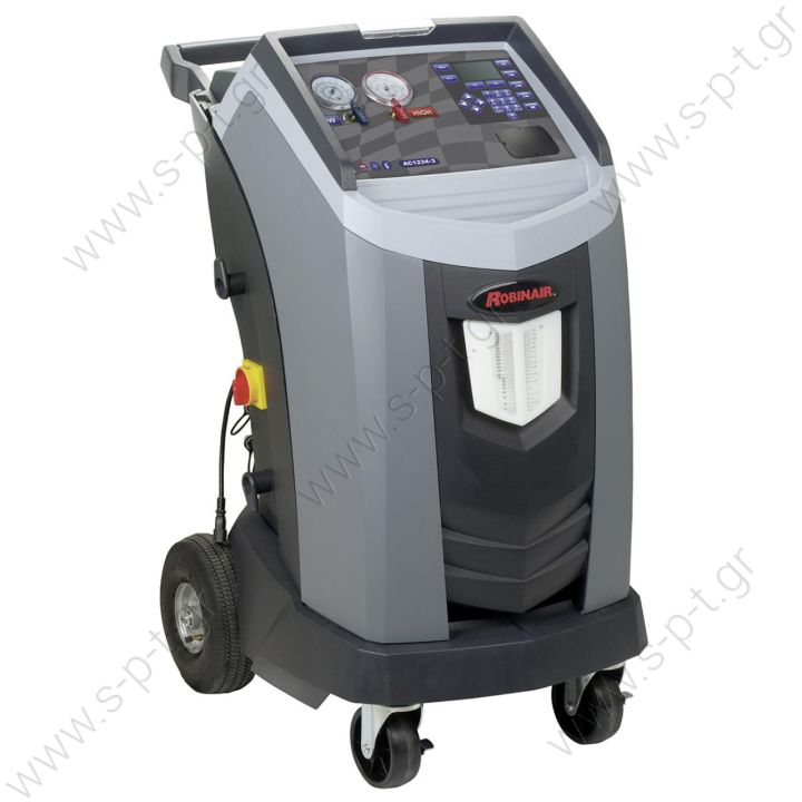 4-IN-1 STATION, ROBINAIR, AC1234-3, R1234YF, VACUUM-CHARGE-RECOVER-RECYCLE, WITH PRINTER