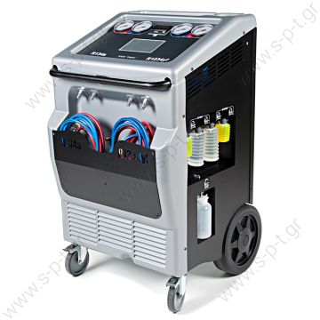 ECK Twin 1234YF and R134a  Ecotechnics ECK Twin 1234YF & R134a Fully automatic Dual-Gas station for recovering, recycling, and recharging R134a and HFO1234yf refrigerants - 