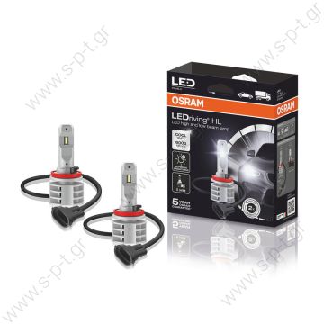 67211CW – OSRAM, Σετ Λάμπες Led 12-24V H11 6000K (Σετ των 2)   OSRAM LEDriving HL Gen 2 H11 LED 6000K Cool White Headlight Bulb Kit 67211CW - 