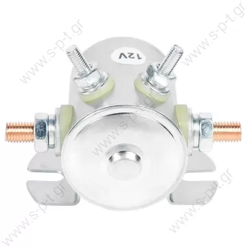 ΡΕΛΕ 12V 50A   SNLS-12A,UNIPOINT   70469832 ΡΕΛΕ ΙΣΧΥΟΣ / ΡΕΛΕ 12V 50A   Unipoint SNLS12A CARGO 132939 Metal Mars Starter Solenoid 12A - 