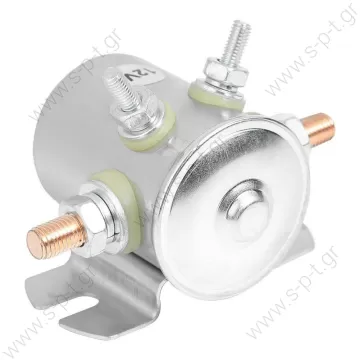 ΡΕΛΕ 12V 50A   SNLS-12A,UNIPOINT   70469832 ΡΕΛΕ ΙΣΧΥΟΣ / ΡΕΛΕ 12V 50A   Unipoint SNLS12A CARGO 132939 Metal Mars Starter Solenoid 12A - 