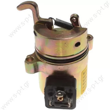6886715  ΗΛΕΚΤΡΙΚΟ ΣΒΗΣΤΗΡΙ 12V DEUTZ BF4M1011F HOLWELL 12V  Engine Fuel Shut Off Solenoid Deutz Stop Solenoid 04272733    Deutz   Solenoid, Fuel Shut Off, BobCat Skid Steer A300 A220 S250 T200, 863 864 873, Replace 04272733, 6886715, Deutz, - 
