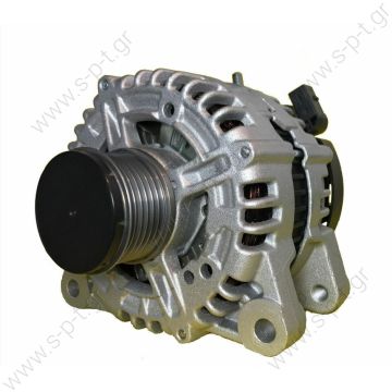 0121615009  ΔΥΝΑΜΟ   FORD 12V 150A    BOSCH  ΔΥΝΑΜΟ  FORD 12V 150A 54PVF6 [COM-#] +OE REG@ Ford Fiesta Focus III Galaxy Mondeo Transit 1.4 1.6 2.0 TDCi 150A    FORD & VOLVO 0121615009, 1376501, 1387927, 1506300, 1685793, 1704769, 6G9N10300XA,
