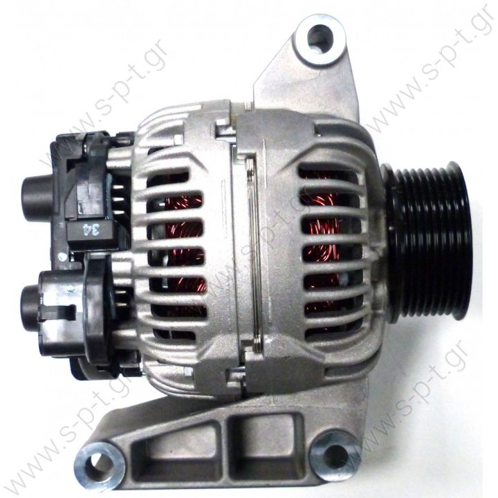 0124555121   ΔΥΝΑΜΟ   BOSCH   28V  80A   PV8    0124555121    DAF CF-XF-106    BOSCH 0124555121 24V 80A DAF  BOSCH  0 124 555 121   BOSCH  ΔΥΝΑΜΟ    DAF 1976289   OE:	0124555121, 0124555122, 0124555583, 0124555584, 1976289    