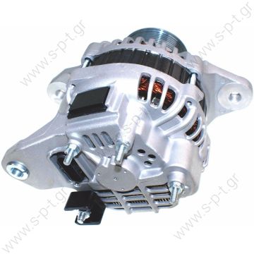 A004TR5391   MITSUBISHI    ΔΥΝΑΜΟ  VOLVO    28 V  110 A  8PV     5001867214 5001868213  7711497533 8200795452   Renault Magnum E.Tech Kerax 440 460 480 500 520 DXi13 John Deere   Volvo Renault John Deere, OEM: A4TR5591, Bosch No: 0986049350 - 