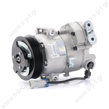 13262843   ΚΟΜΠΡΕΣΕΡ A/C OPEL   ASTRA J INSIGNIA   INSIGNIA OPEL ASTRA J 1,6   DELPHI, GM / HARRISON  6854113  OPEL Insignia 1.6, 1.8   Delphi-Harrison CVC / CSP17  CHEVROLET, OPEL (22820729)   GM 13262843  GM 3220076, AC Delco  15-22184, 1522184 - 