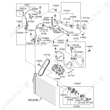 97626-2H000    ΕΚΤΟΝΩΤΙΚΗ ΒΑΛΒΙΔΑ HYUNDAI TUSCON   VALVE,TX, PAD #5-10 BLOCK, DAEWOO, HYUNDAI I30 07-, ELANTRA 7/06-  Auto A/C AC Air Conditioning Expansion Block Valve for HYUNDAI i30 CW FD 1.4 1.6 2.0 F108AN6AA 976262H000 97626-2H000      - 