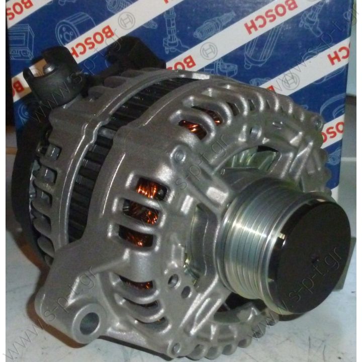 0121615114, BOSCH   ΔΥΝΑΜΟ  VOLVO  V40 2.0 D3/D4 12V 150A PVF5 [LIN1]   ΔΥΝΑΜΟ  14V  150A  VOLVO  FORD   0121615114   OE:	0121615014, 0121615114, 0986080810, 12090227, 1541451, 6M5T10300SA, 8EL738211-951, CA1967IR, LRA03098, 30773111, 36000207