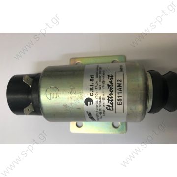 Ε521Α CARGO ΗΛΕΚΤΡΙΚΟ ΣΒΗΣΤΗΡΙ  24V ΣΥΝΕΧΟΥΣ ΛΕΙΤΟΥΡΓΙΑΣ   DUAL COIL SOLENOID FOR PULL ACTION  - 
