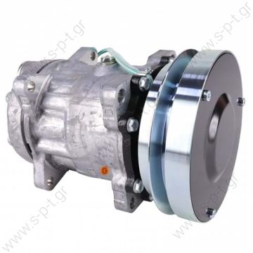 3E1906   SANDEN   SD7H15  U4479 4640 4049 4251 4500     ΚΟΜΠΡΕΣΣΕΡ   A/C    CASE CATERPILLAR   COMPRESSOR - SANDEN 4479, 4640, 8109          D6R 938G 1065122 U4604    Sanden 7H15 Volume (cc)	300 Ø (mm)	152 Voltage (V)	24 Pulleytype	1 G - A - 