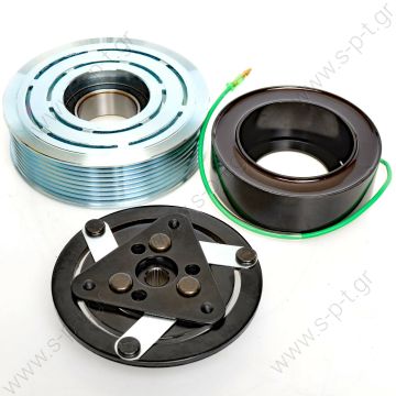 CA207 ΤΡΟΧΑΛΙΑ  ΣΥΜΠΙΕΣΤΗ  SANDEN 12V SD7H15 CLUTCH ASSEMBLY  SANDEN SD709 SD7H15    Compressor Parts Sanden compressor clutch   Clutch Hub,Pulley & Coil                - 