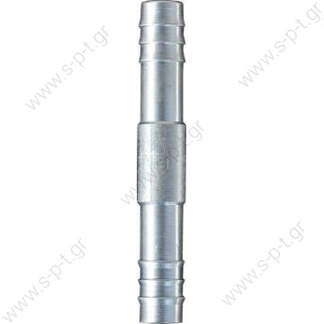 CT180-6  ΣΥΝΣΕΣΜΟΣ    ΕΥΘΕΙΑ   ΣΩΛΗΝΑΣ  A/C  Connector Through 180 degree without beadlock 6 aluminium - 