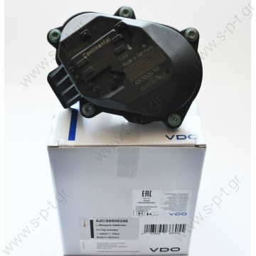 A2C59506246, VDO VDO ΠΕΤΑΛΟΥΔΑ ΓΚΑΖΙΟΥ VAG    VDO INTAKE MANIFOLD FLAP ACTUATOR MOTOR FOR AUDI A6 2.0 TDI A2C59506246          AUDI A3 2.0 TDI      - 