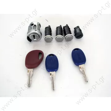 SET ΚΛΕΙΔΑΡΙΑΣ 60110   SET ΚΛΕΙΔΑΡΙΑΣ. FIAT MAREA. 1 ΚΛΕΙΔΙ ΕΚΚΙΝΙΣΗΣ, 2 ΚΛΕΙΔΙΑ ΠΟΡΤΑΣ, 1 ΚΛΕΙΔΙ ΠΟΡΤ-ΜΠΑΓΚΑΖ, 1 ΚΛΕΙΔΙ ΓΙΑ ΤΟ ΝΤΟΥΛΑΠΑΚΙ ΑΥΤΟΚΙΝΗΤΟΥ, 2 ΚΛΕΙΔΙΑ ΣΥΝΕΡΓΕΙΟΥ, 1ΚΥΡΙΟ ΚΛΕΙΔΙ. ΚΑΤΑΛΛΗΛΟ ΓΙΑ : FIAT 71717915.  - 
