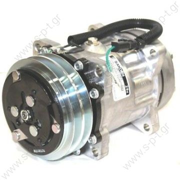 4862   ΚΟΜΠΡΕΣΕΡ   SANDEN SD7H15-4862     ΣΥΜΠΙΕΣΤΗΣ SANDEN SD7H15 132A2 24V  FLXCompressor Series7  4862 KOMPRESOR SD7H15 MODEL - SD4862 PULLEY - 125MM BELT - 2A C - 