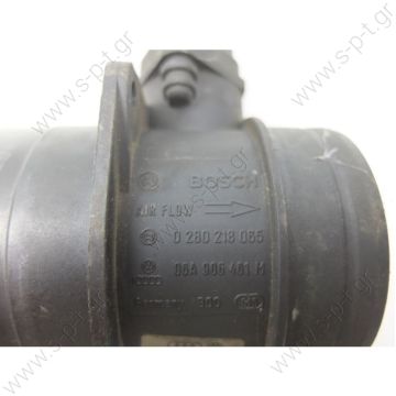 06A906461M  0280218065     BOSCH ΜΕΤΡΗΤΗΣ ΜΑΖΑΣ  ΑΕΡΑ AUDI A3, S3, A6, TT, SEAT LEON Cupra R 1.8 T      Mετρητής Μάζας Αερός Bosch 06A906461M για S3,TT quattro,Cupra 02 Mass Air Flow Sensor (MAF) - New 06A906461M  0280218065     BOSCH ΜΕΤΡΗΤΗΣ ΜΑΖΑΣ  ΑΕΡΑ AUDI A3, S3, A6, TT, SEAT LEON Cupra R 1.8 T      Mετρητής Μάζας Αερός Bosch 06A906461M για S3,TT quattro,Cupra 02 Mass Air Flow Sensor (MAF) - New